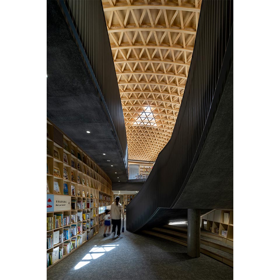 特長的な図書館3カ所をご紹介 Photo by Shigeo Ogawa
