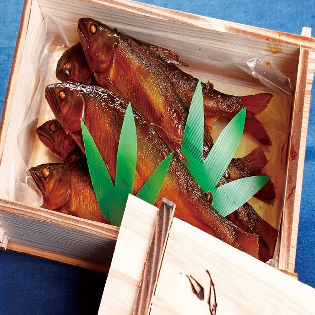 鮎の甘露煮