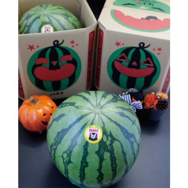ハロウィンスイカ