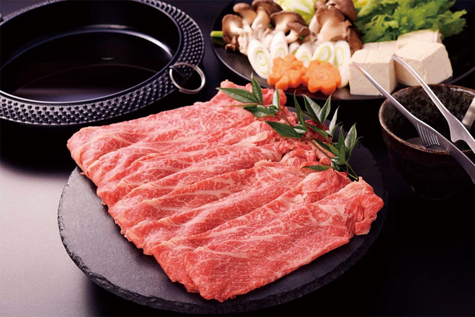 阿蘇うぶやま村の放牧あか牛すき焼きセット