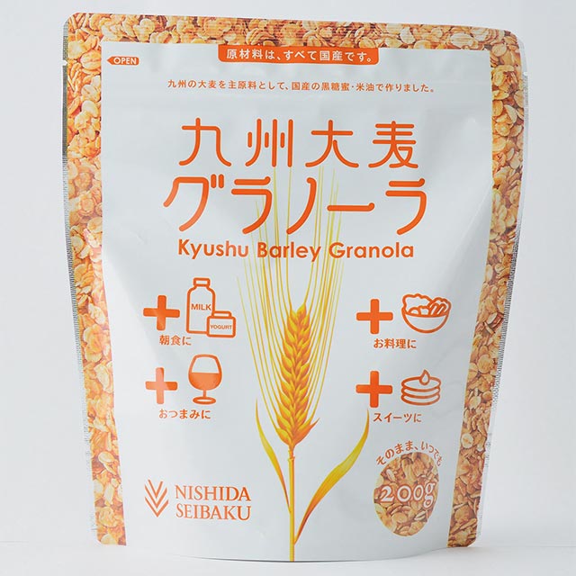 九州大麦グラノーラ パッケージ