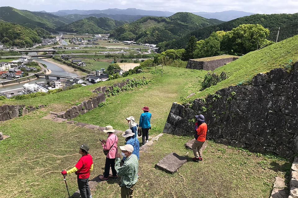 井澤さんは県内各地のコースづくりにアドバイスしています。芦北町の佐敷まちなかコースも井澤さんが協力したコースの一つです