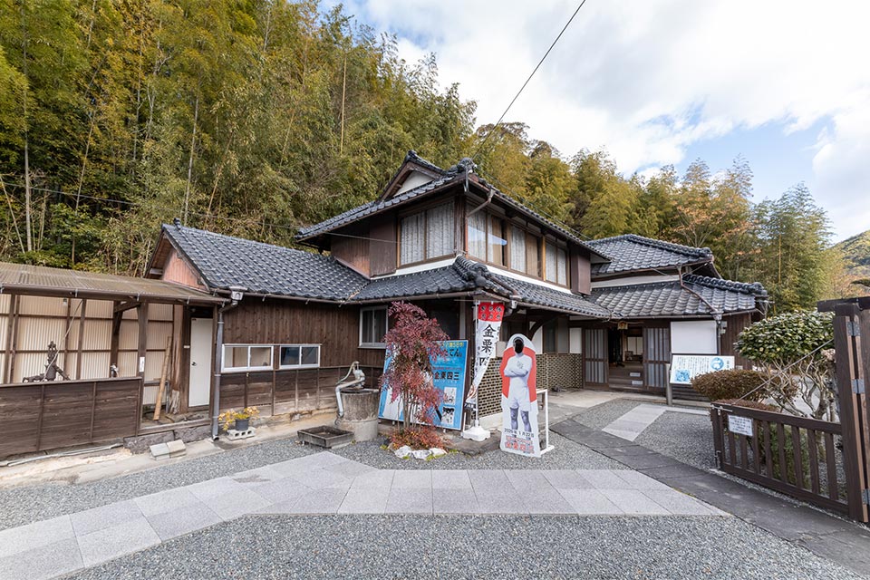 玉名市にある金栗四三が後半生を過ごした家。現在、屋内も無料で見学することができます