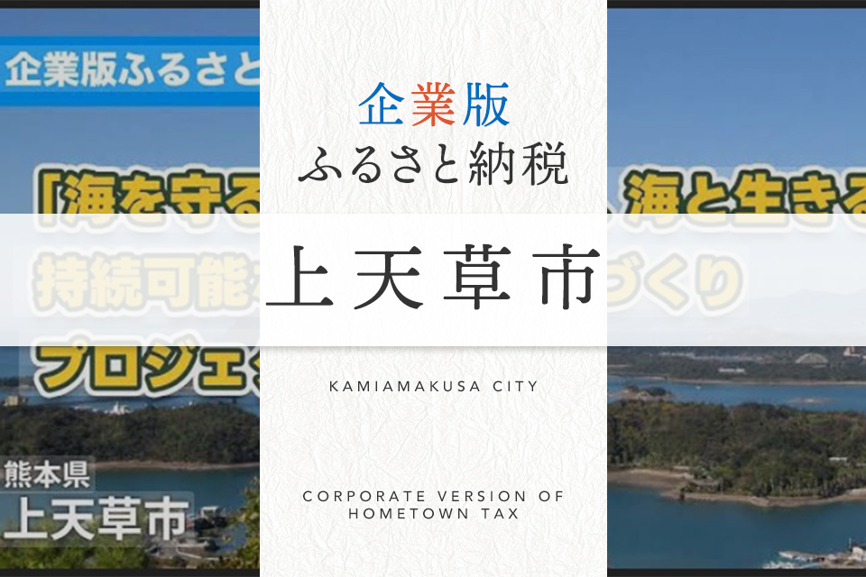 企業版ふるさと納税 上天草市