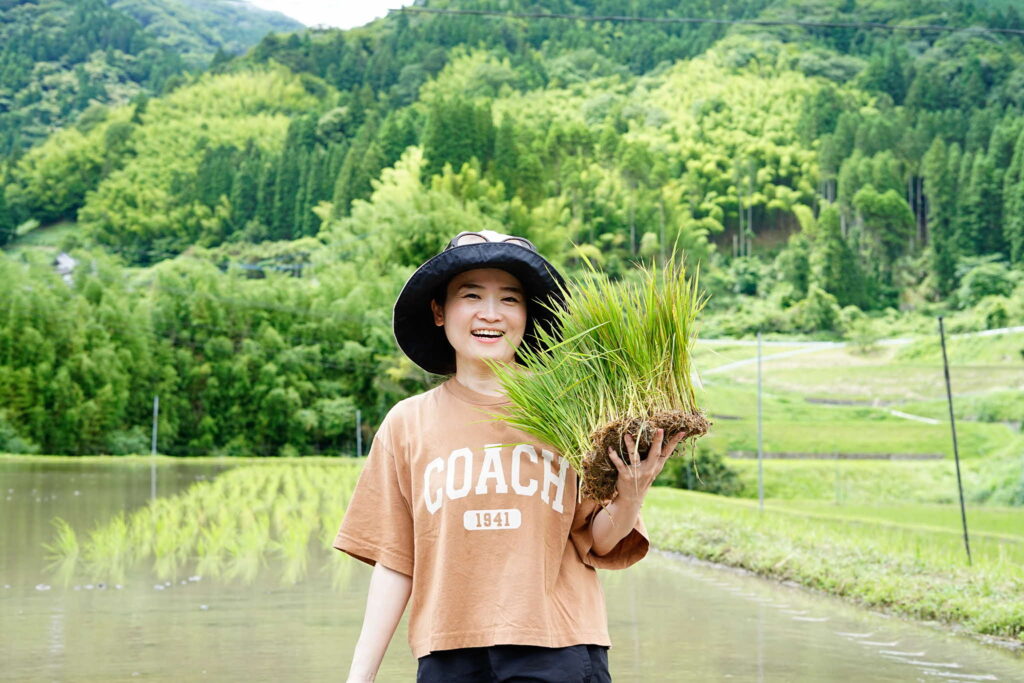 山都町棚田保全活動「つながるシェア田」主催者の中原さん